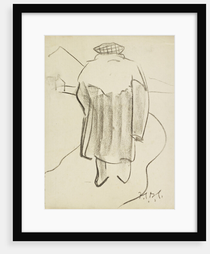 Man, Seen from Behind by Francis Campbell Boileau Cadell